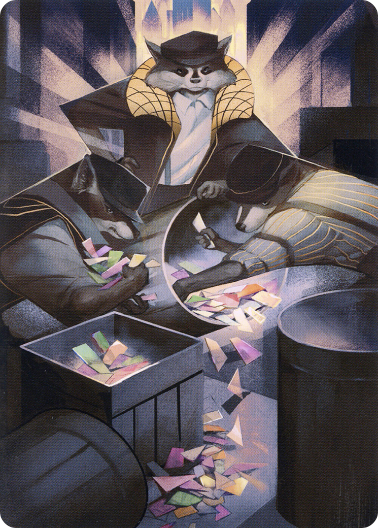 Image of Masked Bandits // Masked Bandits (ASNC-069) - New Capenna Art Series (Borderless) Foil