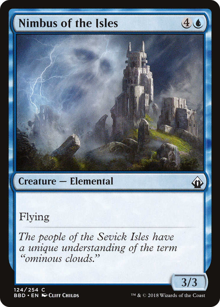 Image of Nimbus of the Isles (BBD-124) - Battlebond Foil