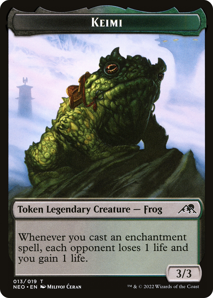 Image of Keimi Token (NEO-013) - Kamigawa: Neon Dynasty Tokens