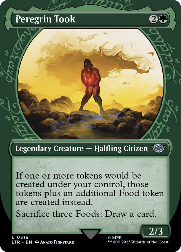 Image of Peregrin Took (Showcase) (LTR-315) - The Lord of the Rings: Tales of Middle-earth: (Showcase) (Borderless)