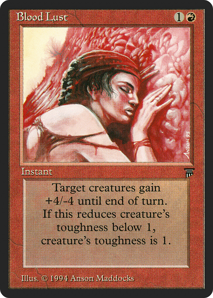 Image of Blood Lust (LEG-) - Legends
