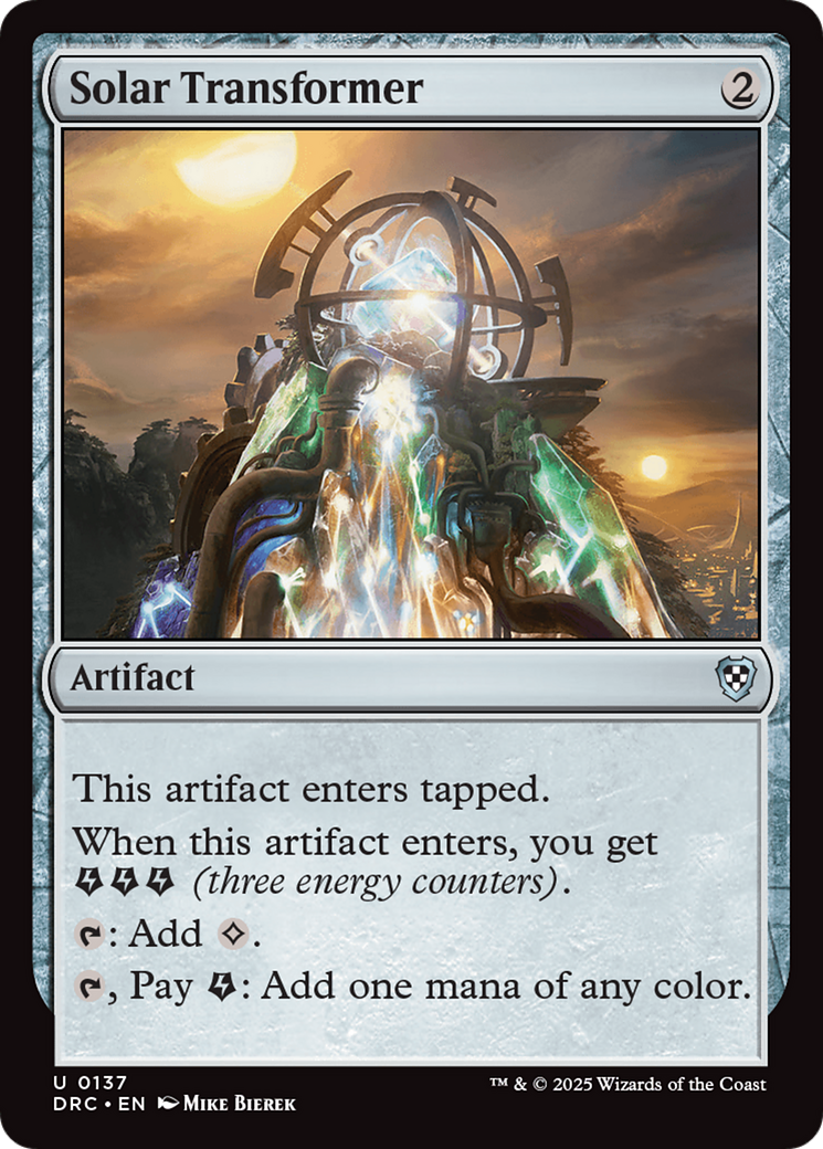 Image of Solar Transformer (DRC-137) - Commander: Aetherdrift