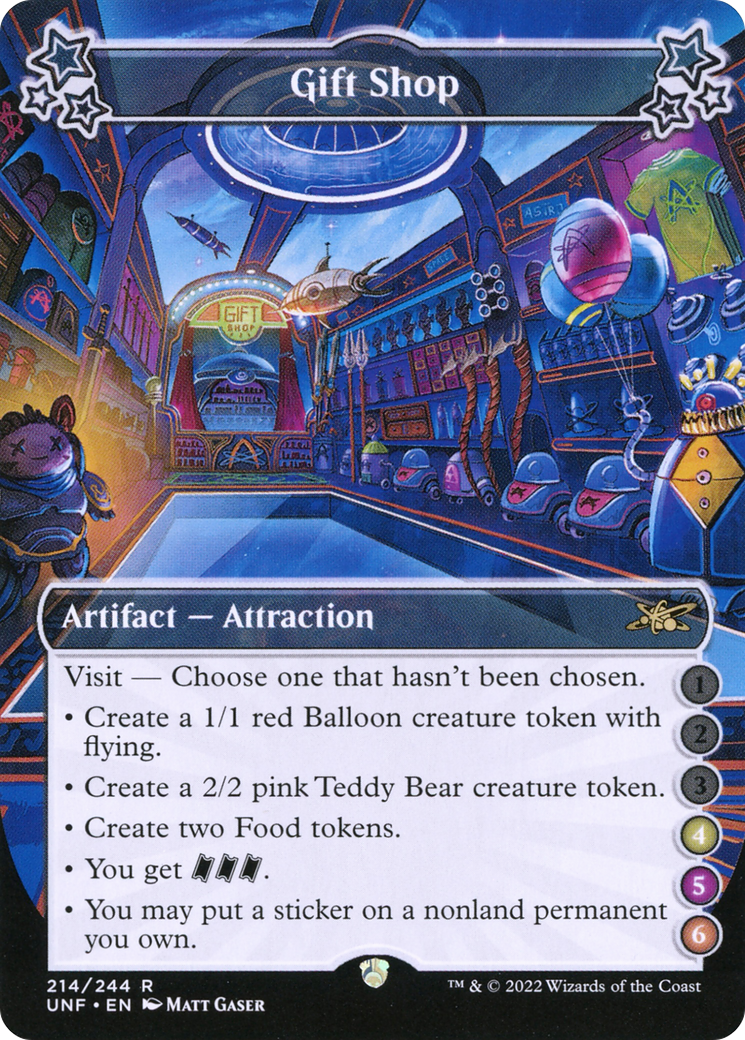 Image of Gift Shop (4-5-6) (UNF-214) - Unfinity