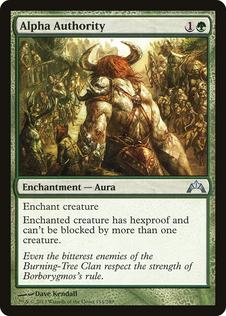 Image of Alpha Authority (GTC-114) - Gatecrash