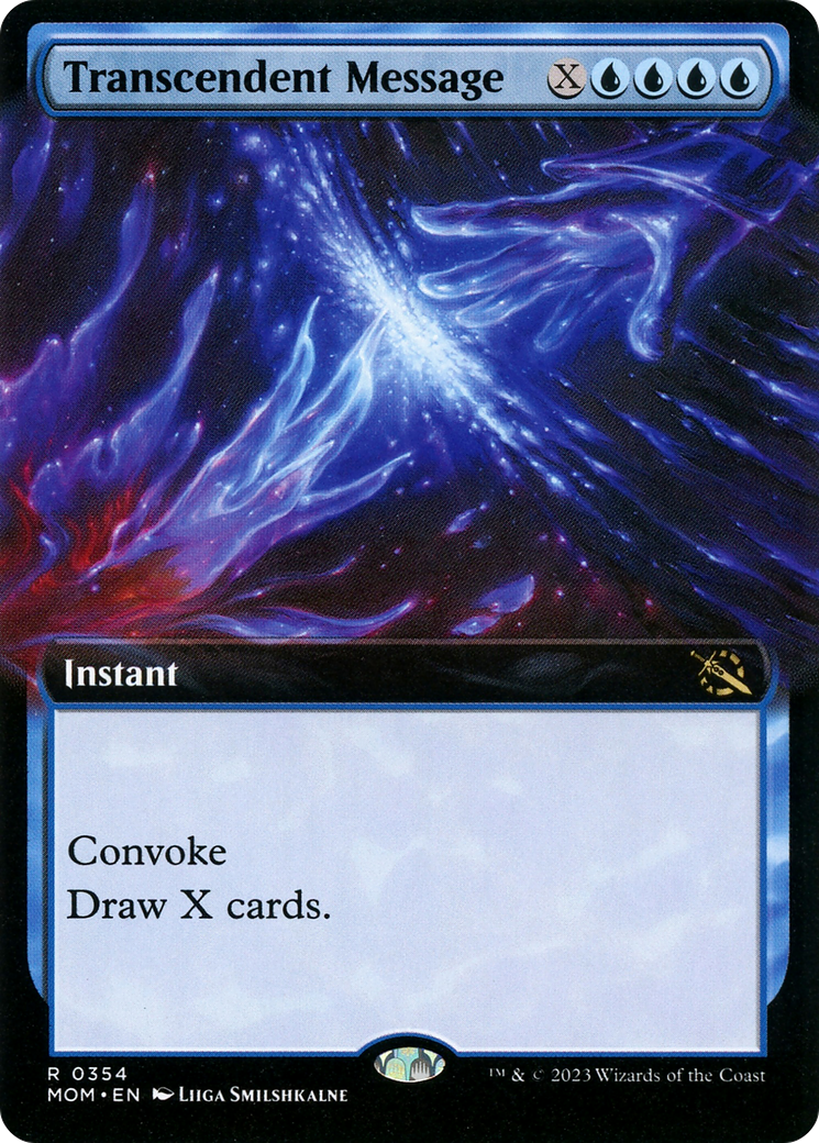 Image of Transcendent Message (Extended Art) (MOM-354) - March of the Machine: (Extended Art)