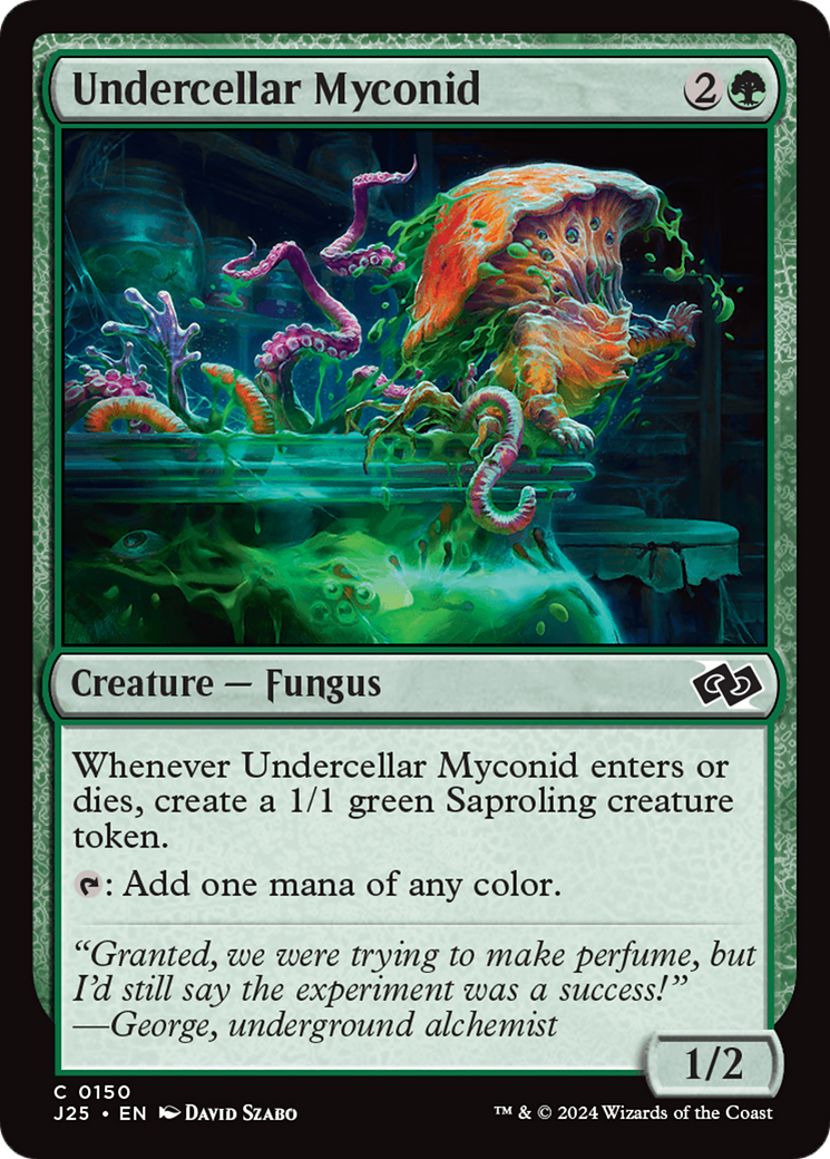 Image of Undercellar Myconid (J25-150) - Foundations Jumpstart