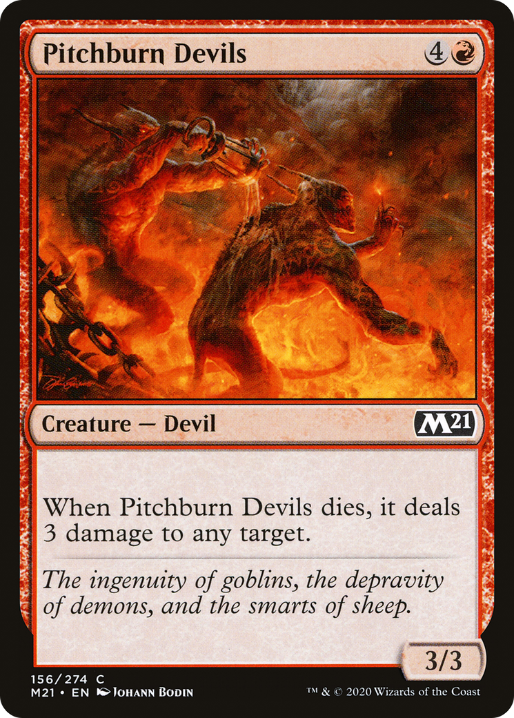 Image of Pitchburn Devils (M21-156) - Core Set 2021 Foil