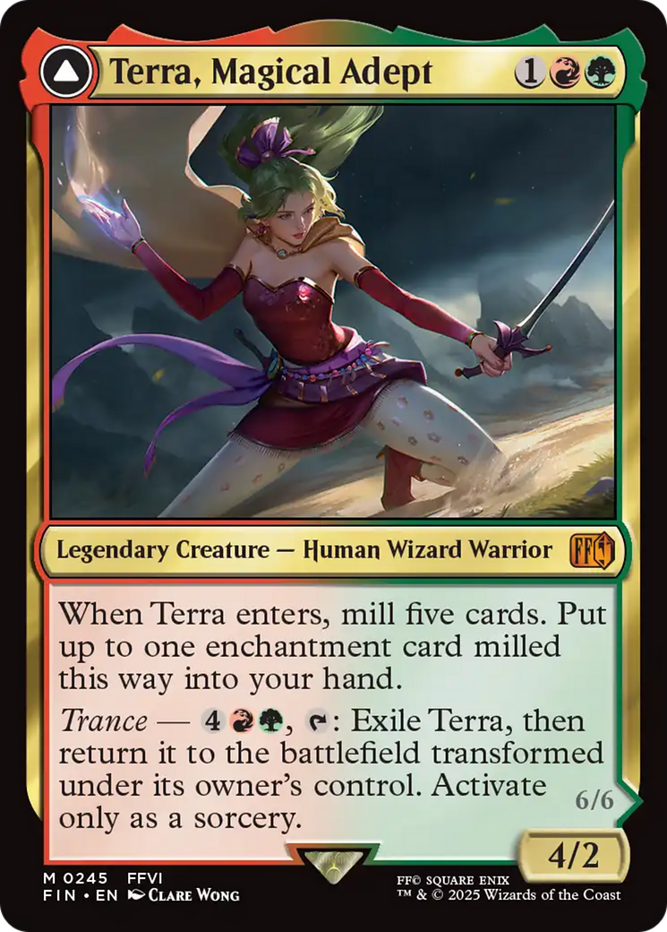 Image of Terra, Magical Adept (FIN-245) - FINAL FANTASY: (enchantment)