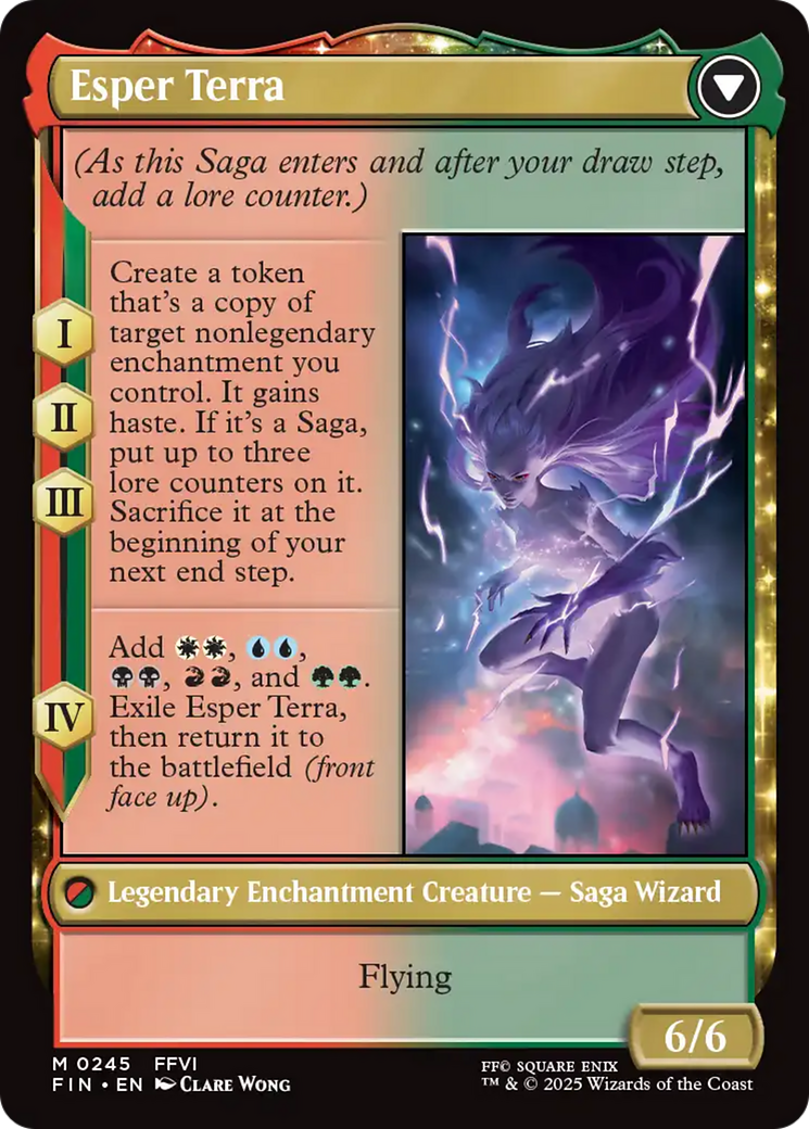 Image of Terra, Magical Adept (FIN-245) - FINAL FANTASY: (enchantment)