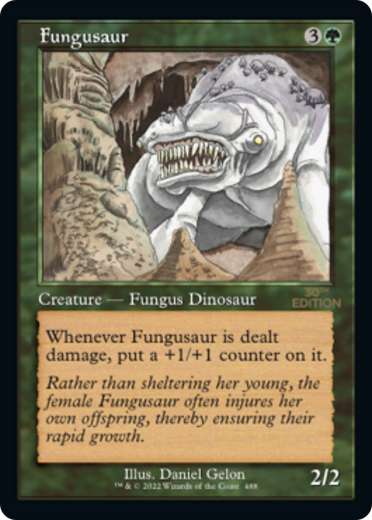 Image of Fungusaur (Retro Frame) (30A-488) - 30th Anniversary Edition