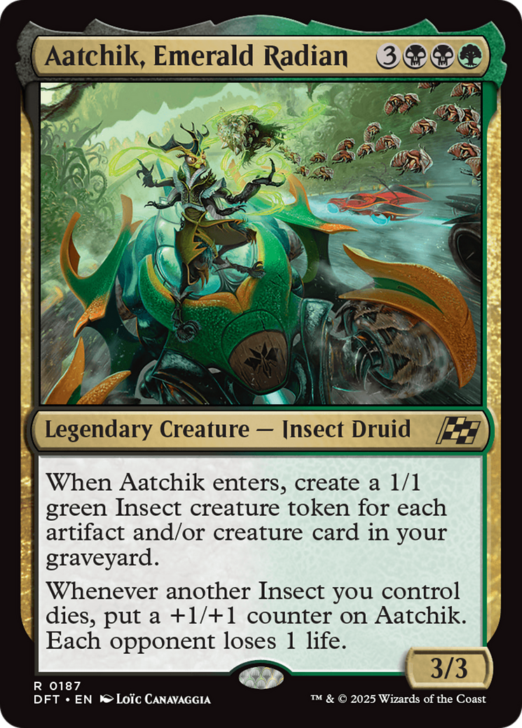Image of Aatchik, Emerald Radian (DFT-187) - Aetherdrift