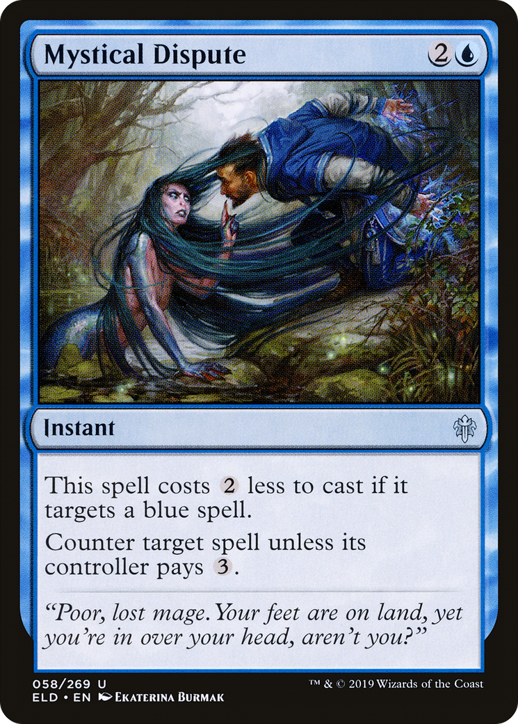 Image of Mystical Dispute (ELD-058) - Throne of Eldraine