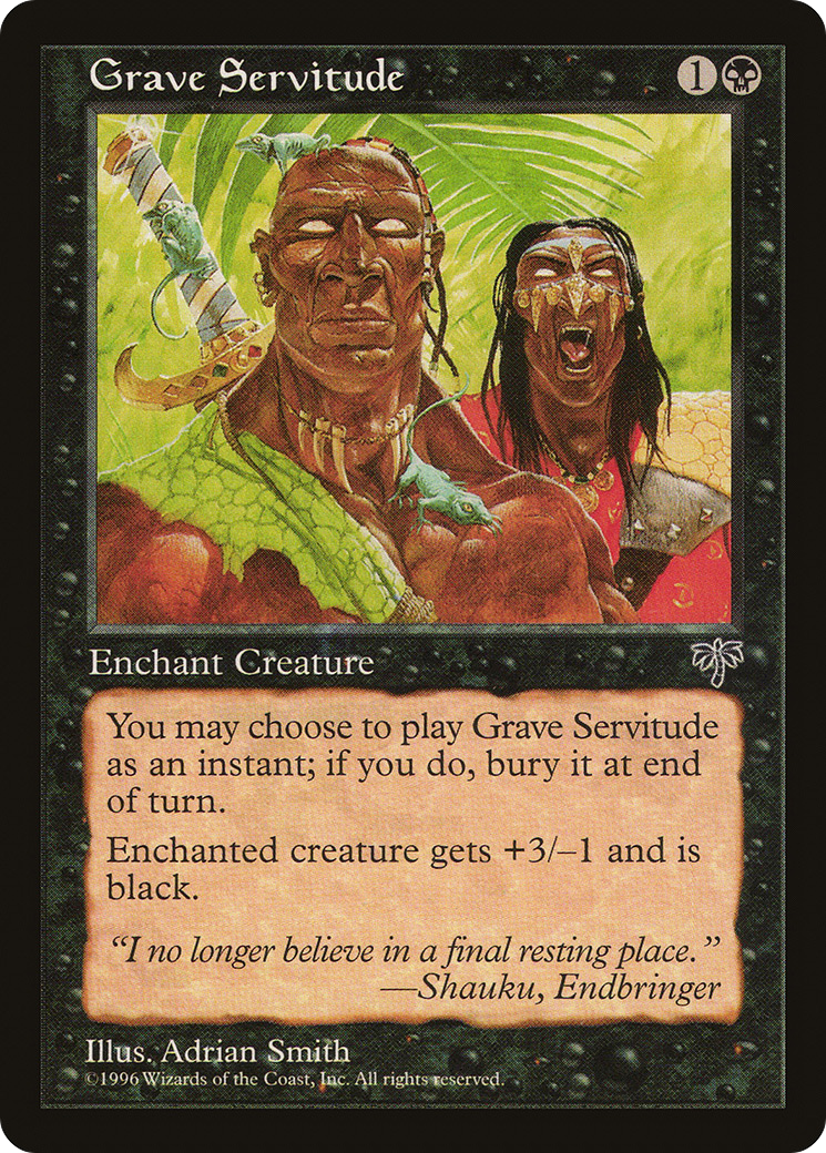 Image of Grave Servitude (MIR-) - Mirage