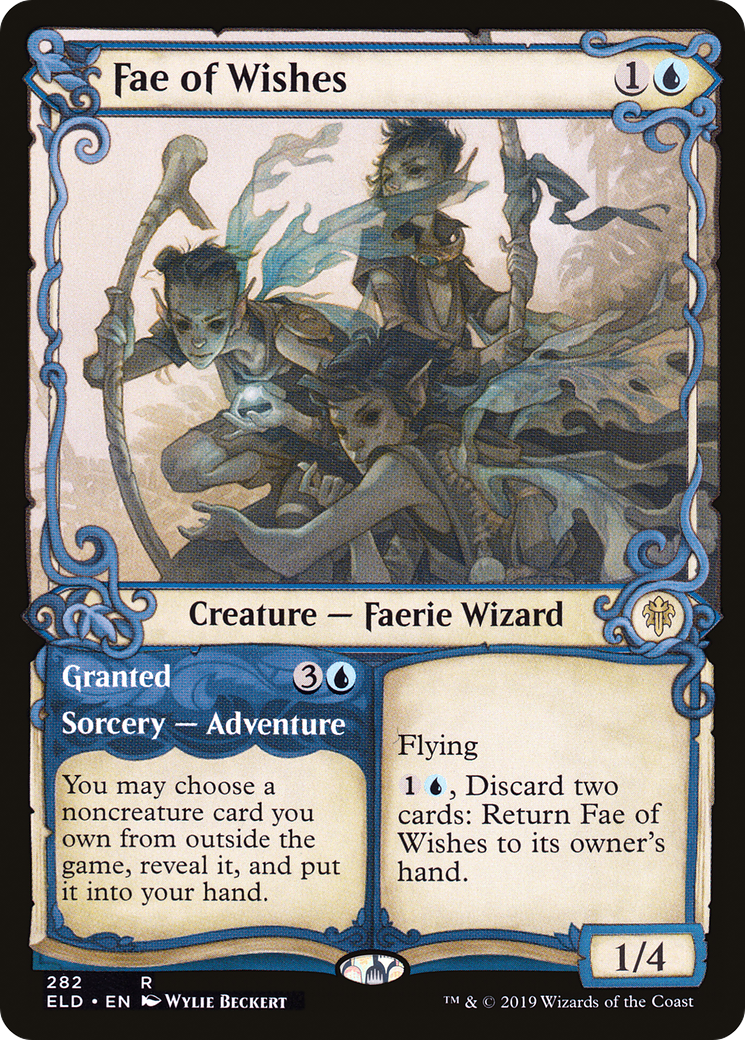 Image of Fae of Wishes (Showcase) (ELD-282) - Throne of Eldraine: (Showcase)