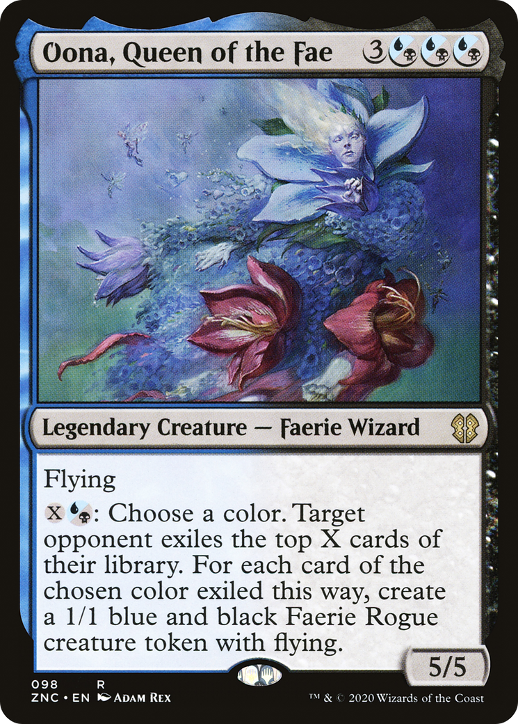 Image of Oona, Queen of the Fae (ZNC-098) - Zendikar Rising Commander