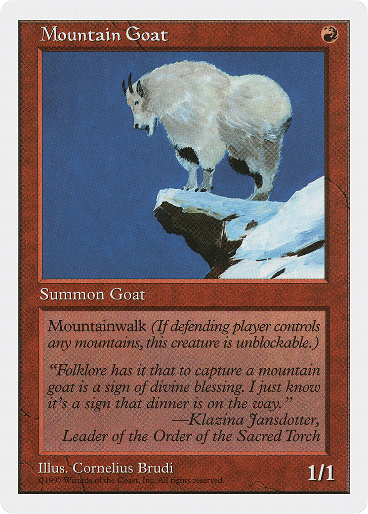 Image of Mountain Goat (5ED-) - Fifth Edition