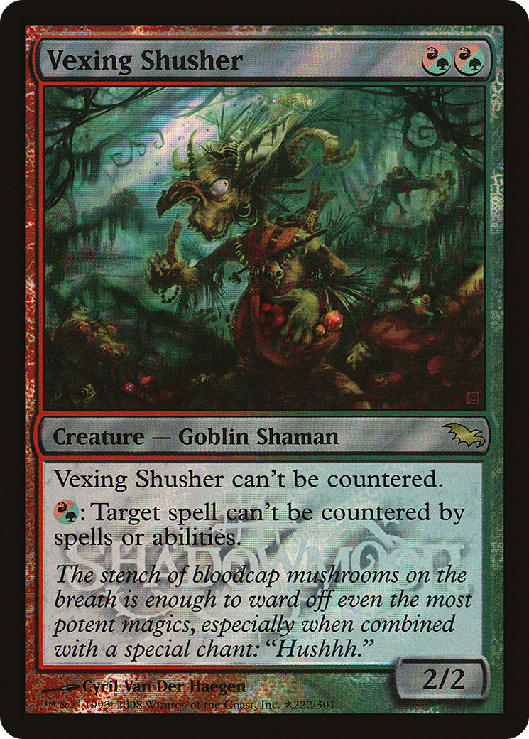 Image of Vexing Shusher (LARP-222) - Shadowmoor Promos Foil