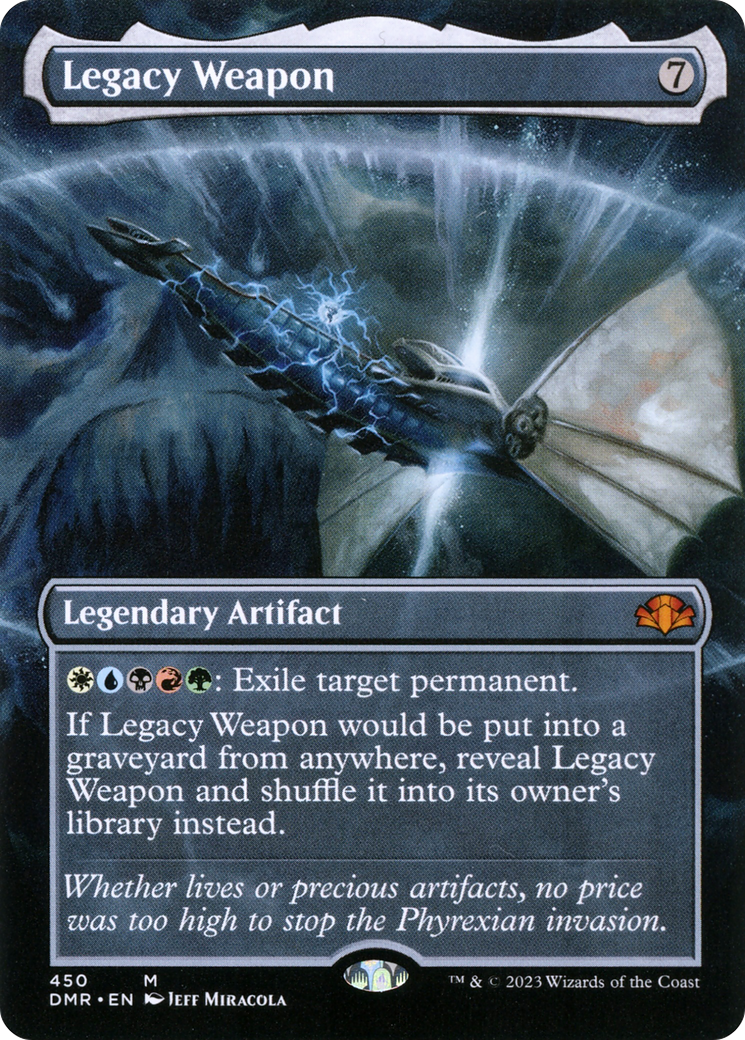 Image of Legacy Weapon (Borderless) (DMR-450) - Dominaria Remastered (Borderless)