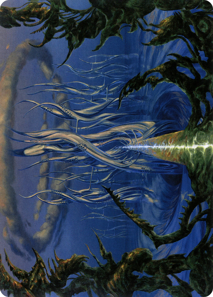 Image of Tanglepool Bridge // Tanglepool Bridge (AMH2-080) - Modern Horizons 2 Art Series (Borderless)
