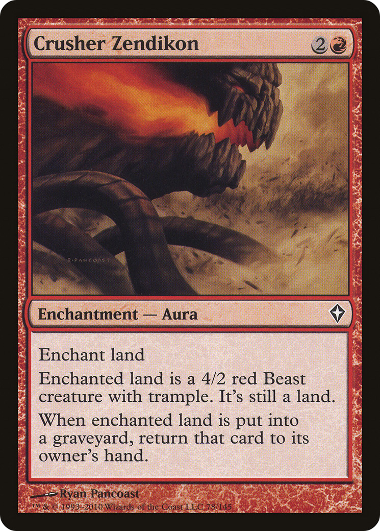 Image of Crusher Zendikon (WWK-078) - Worldwake