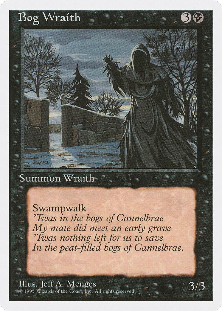 Image of Bog Wraith (4ED-) - Fourth Edition