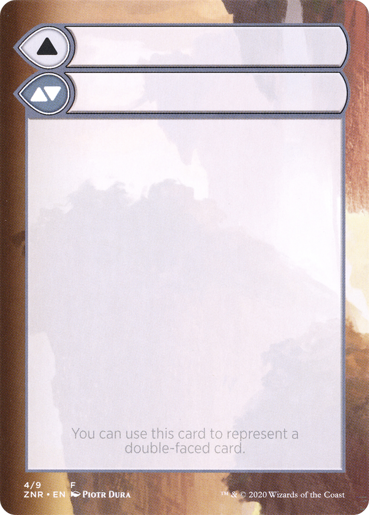 Image of Double-Faced Substitute Card (SZNR-004) - Zendikar Rising Substitute Cards (Borderless)