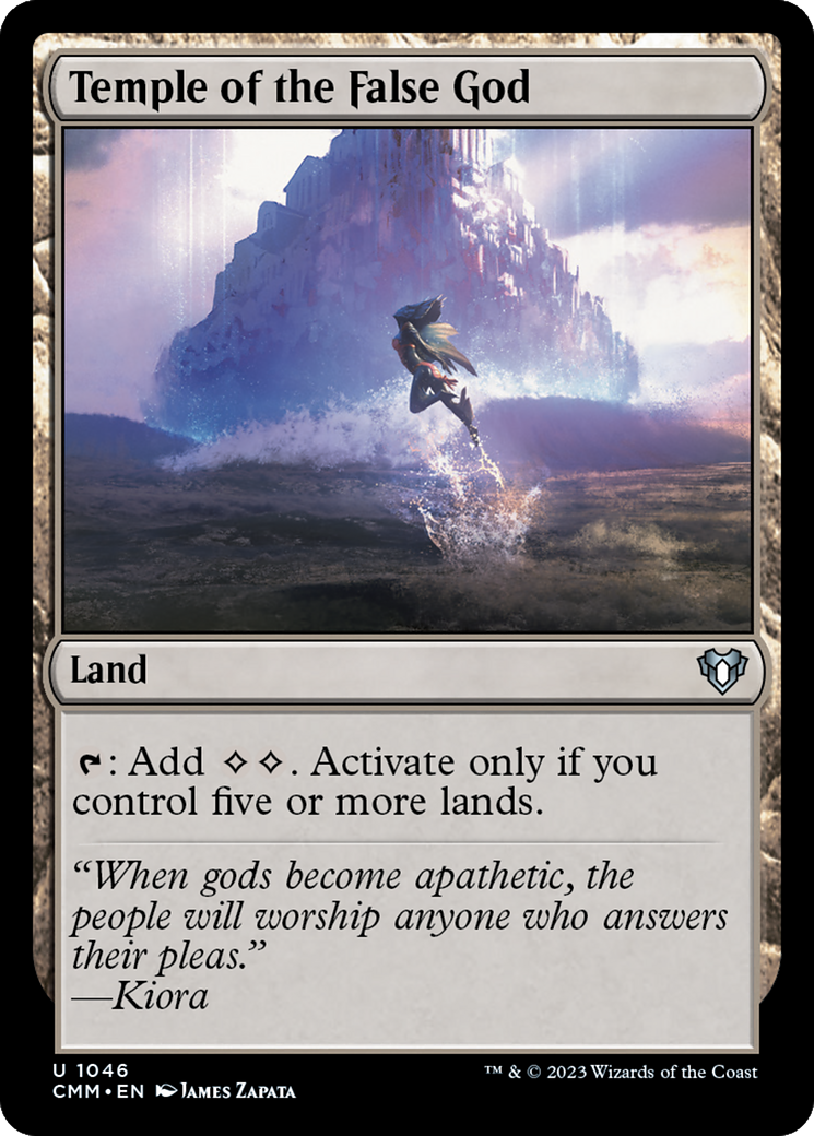 Image of Temple of the False God (CMM-1046) - Commander Masters