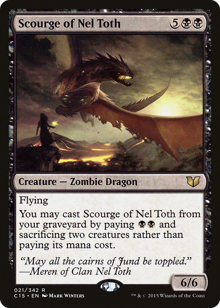 Image of Scourge of Nel Toth (C15-021) - Commander 2015