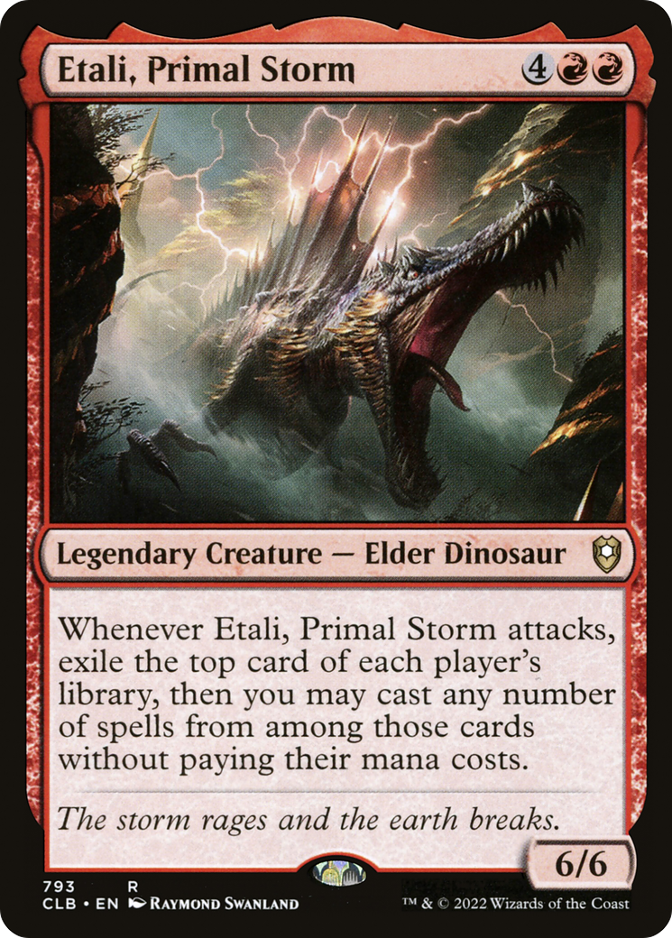 Image of Etali, Primal Storm (CLB-793) - Commander Legends: Battle for Baldur's Gate