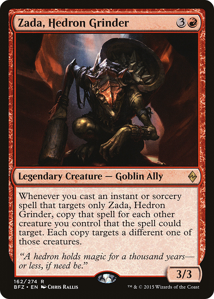 Image of Zada, Hedron Grinder (BFZ-162) - Battle for Zendikar Foil