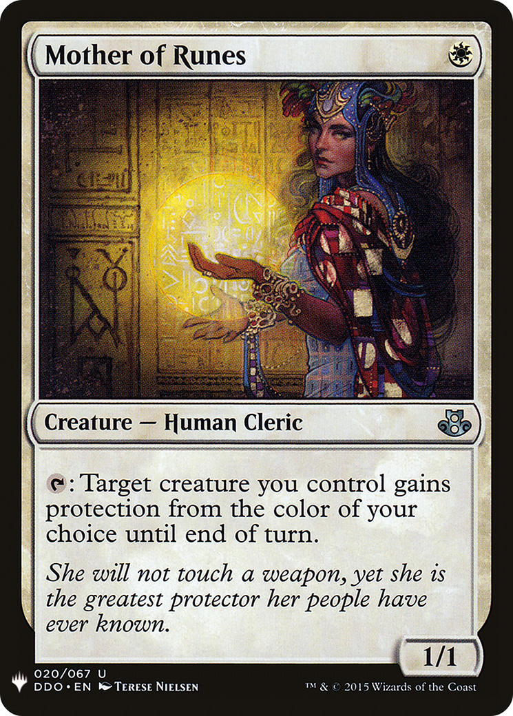 Image of Mother of Runes (DDO) (LIST-020) - The List