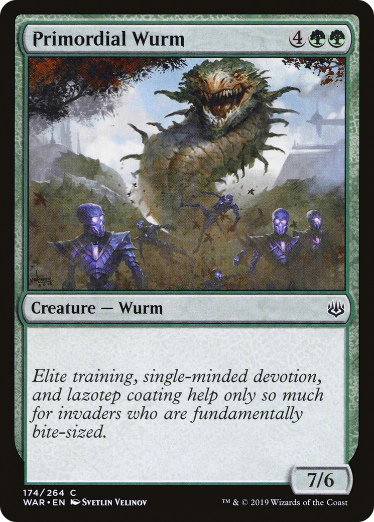 Image of Primordial Wurm (WAR-174) - War of the Spark Foil