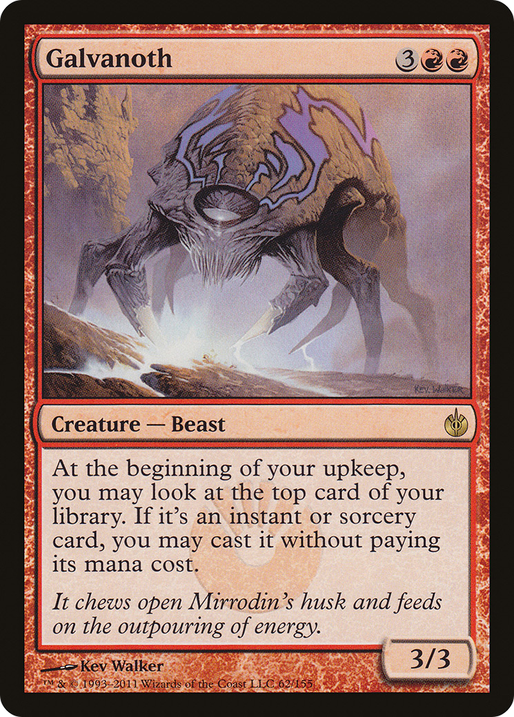 Image of Galvanoth (MBS-062) - Mirrodin Besieged Foil