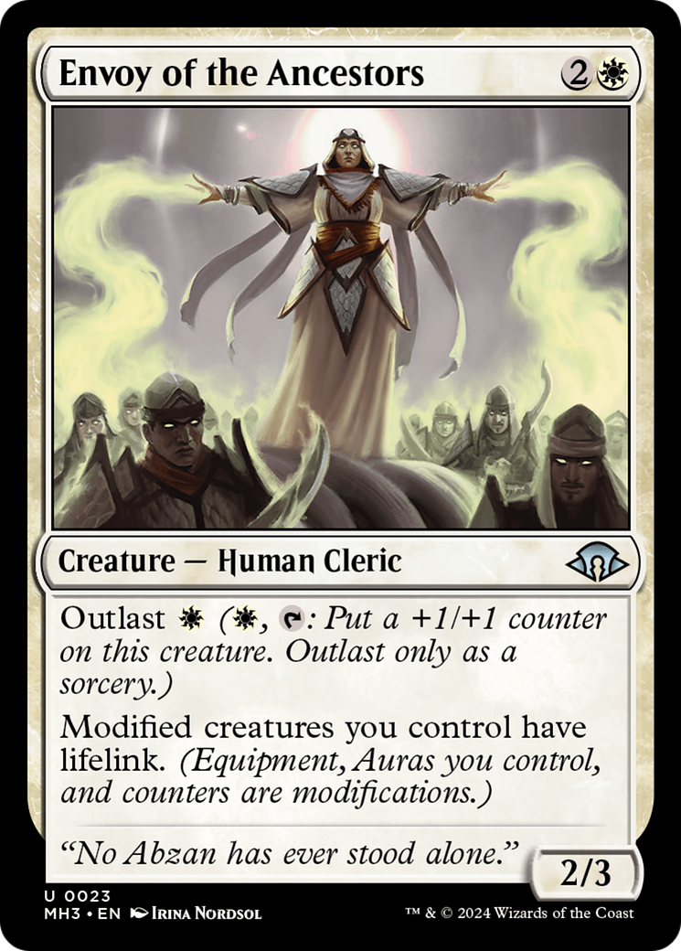Image of Envoy of the Ancestors (MH3-023) - Modern Horizons 3 Foil