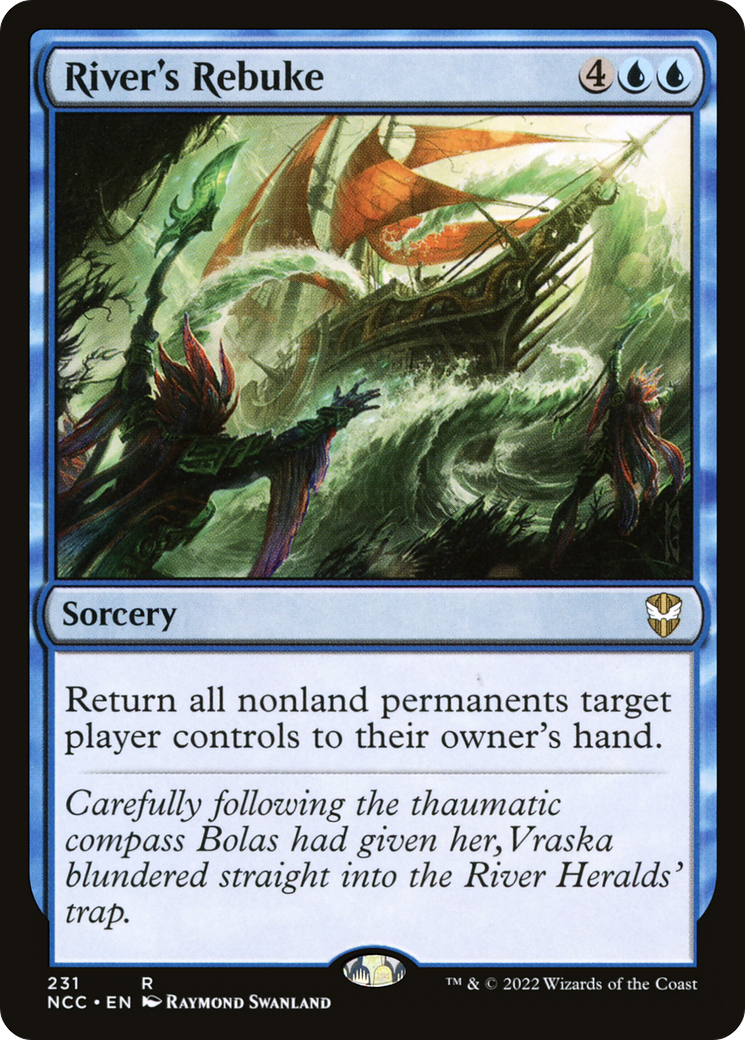Image of River's Rebuke (NCC-231) - New Capenna Commander