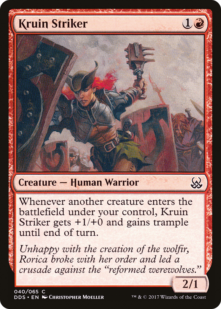Image of Kruin Striker (DDS-040) - Duel Decks: Mind vs. Might