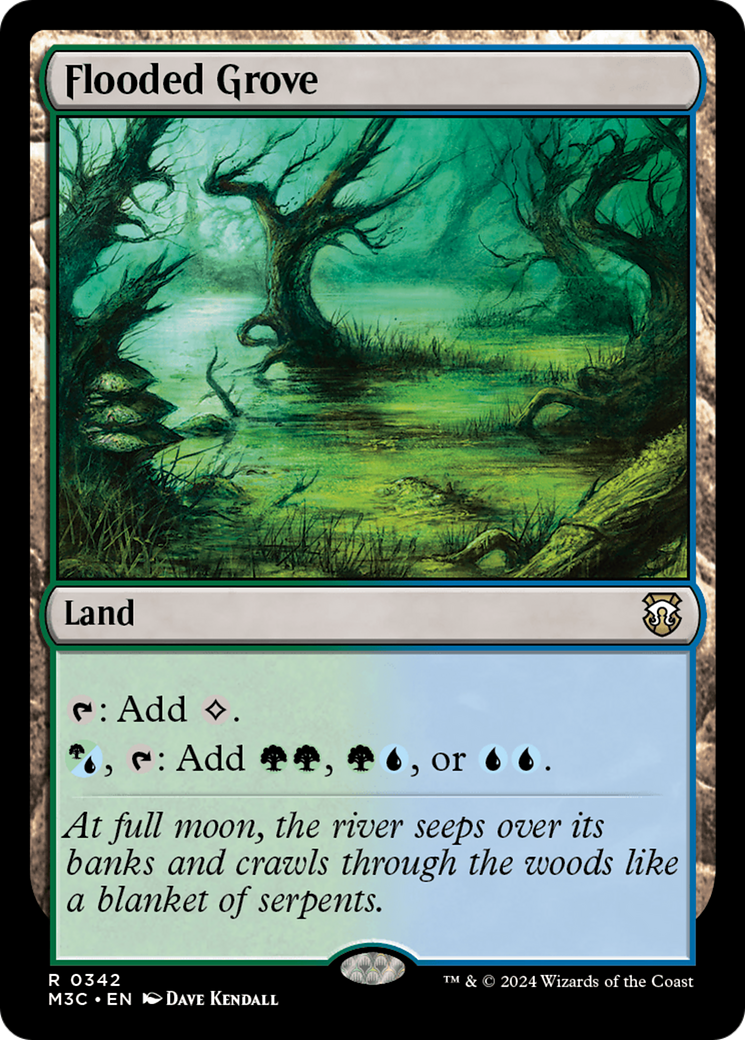 Image of Flooded Grove (M3C-342) - Modern Horizons 3 Commander