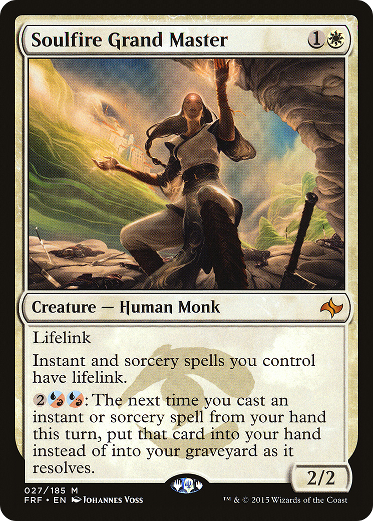 Image of Soulfire Grand Master (FRF-027) - Fate Reforged Foil