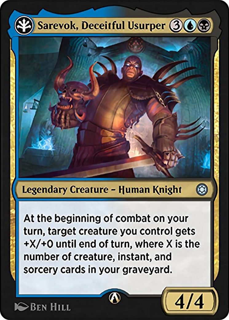 Image of Sarevok, Deceitful Usurper (HBG-09U) - Alchemy Horizons: Baldur's Gate