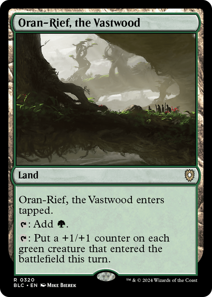 Image of Oran-Rief, the Vastwood (BLC-320) - Bloomburrow Commander
