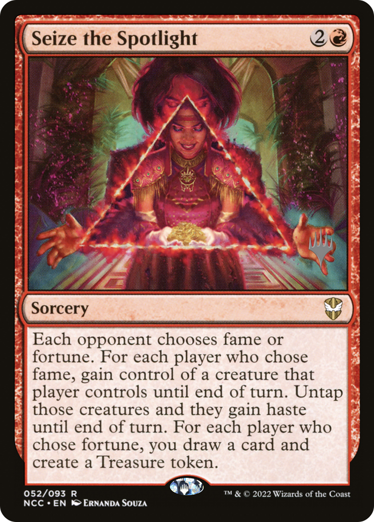 Image of Seize the Spotlight (PPSNC-052) - New Capenna Commander Promos Foil