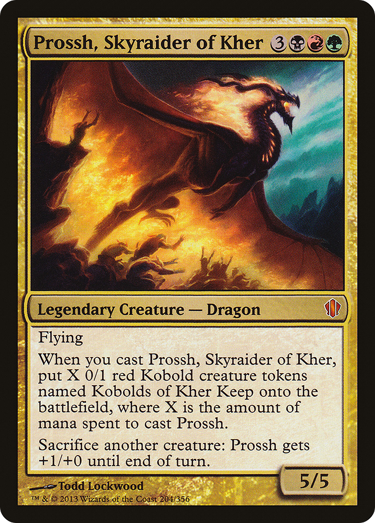 Image of Prossh, Skyraider of Kher (C13-204) - Commander 2013