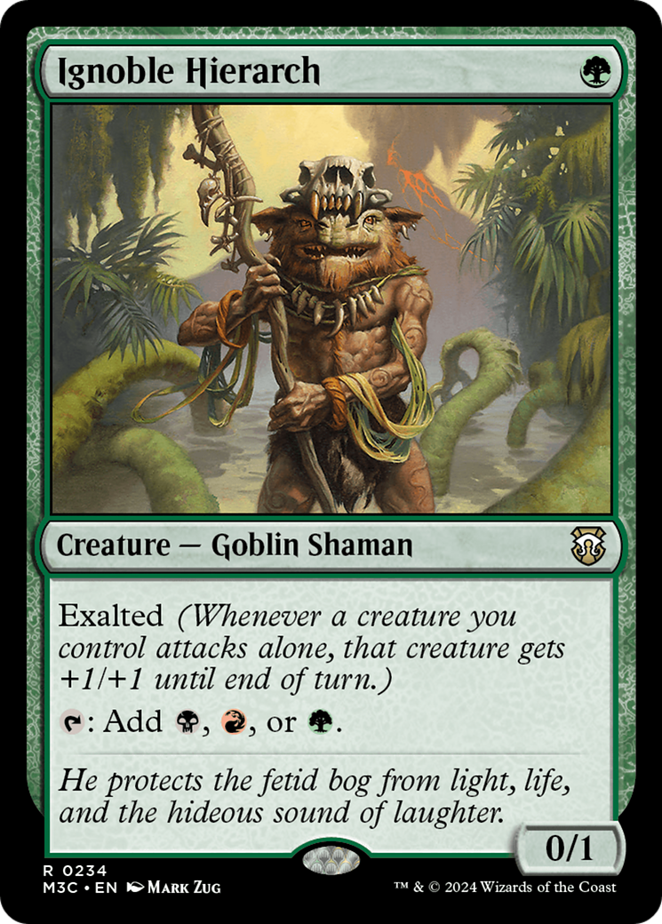 Image of Ignoble Hierarch (M3C-234) - Modern Horizons 3 Commander