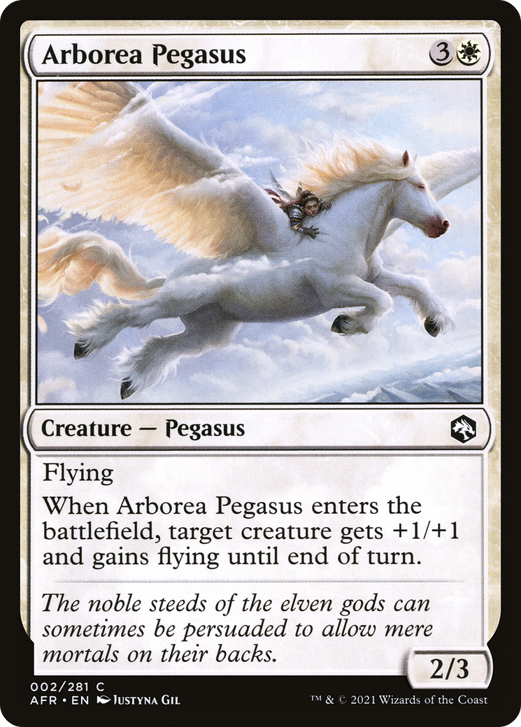 Image of Arborea Pegasus (AFR-002) - Adventures in the Forgotten Realms Foil
