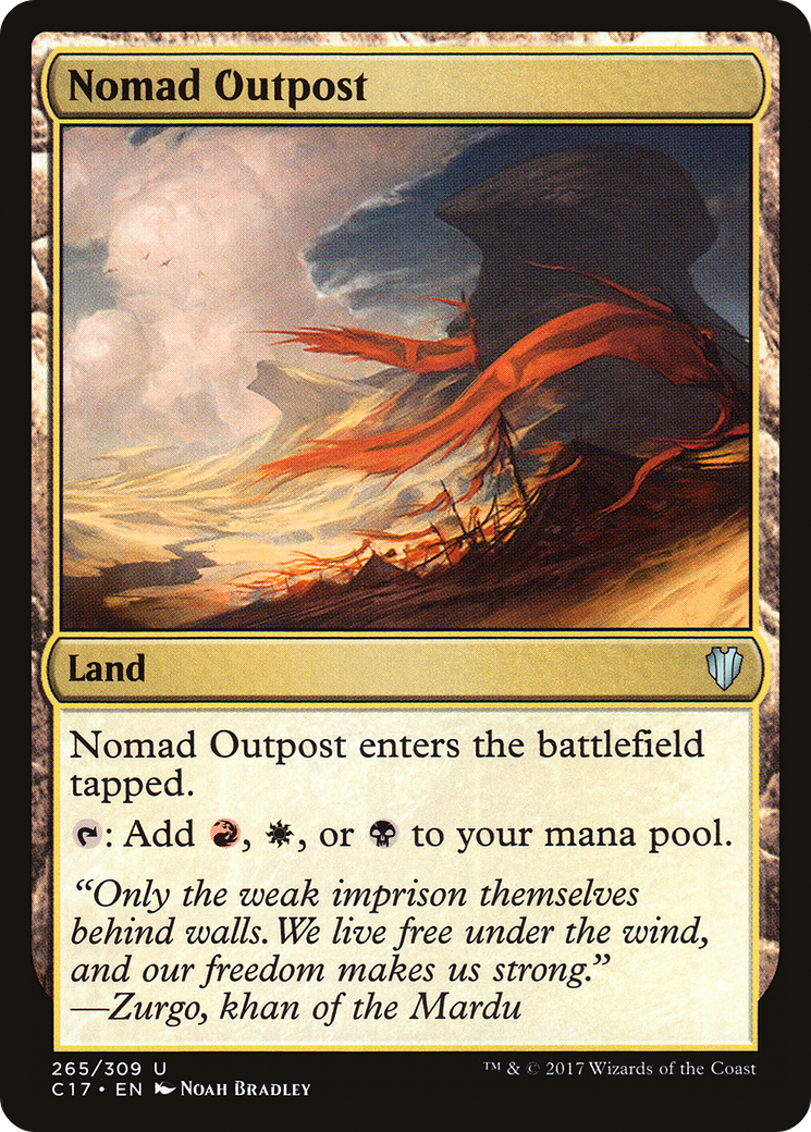 Image of Nomad Outpost (C17-265) - Commander 2017