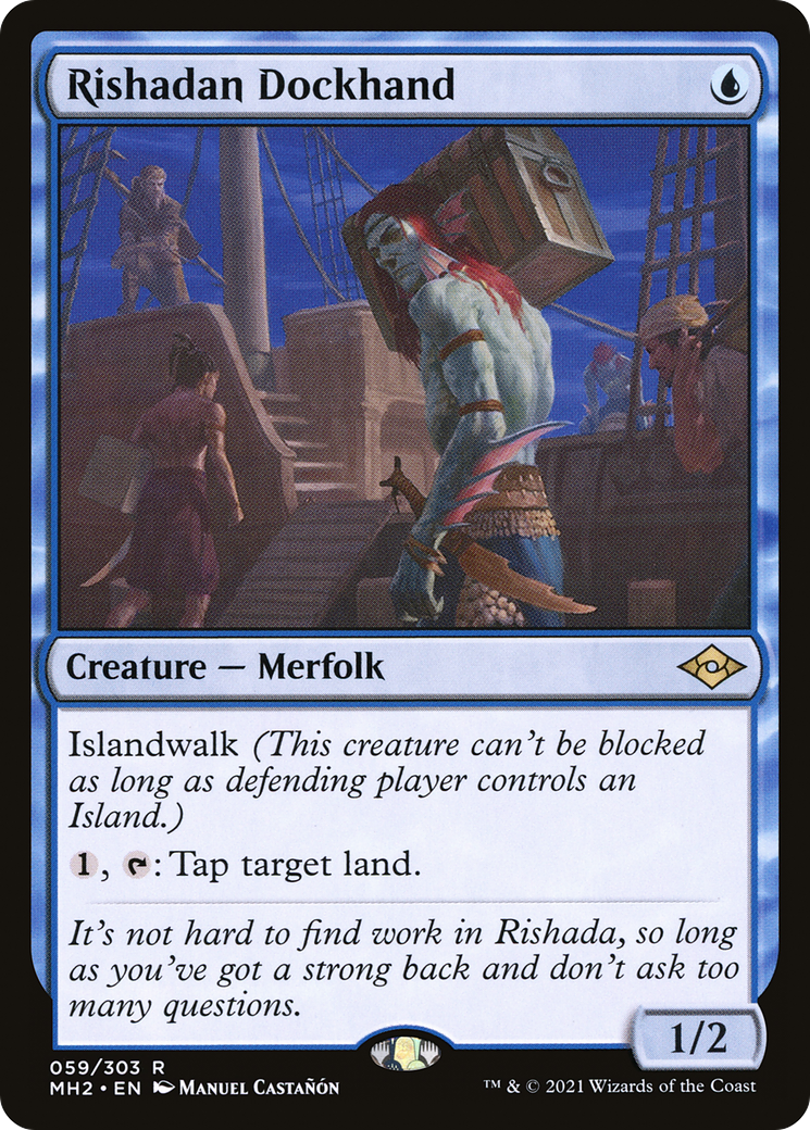Image of Rishadan Dockhand (MH2-059) - Modern Horizons 2 Foil