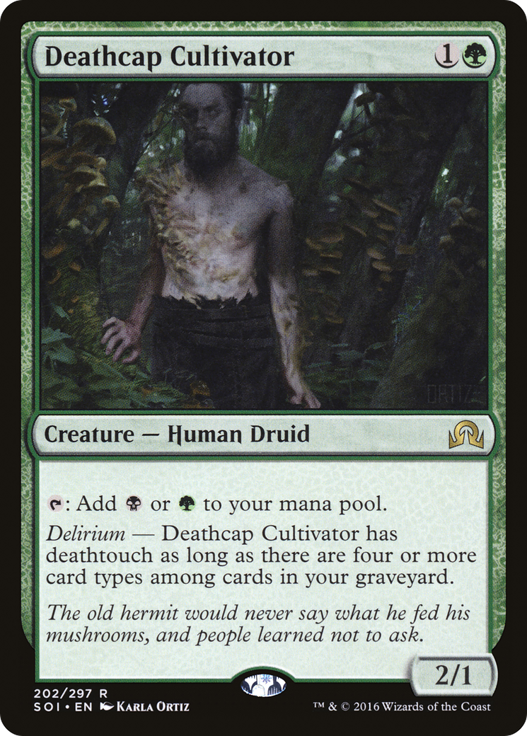 Image of Deathcap Cultivator (SOI-202) - Shadows over Innistrad