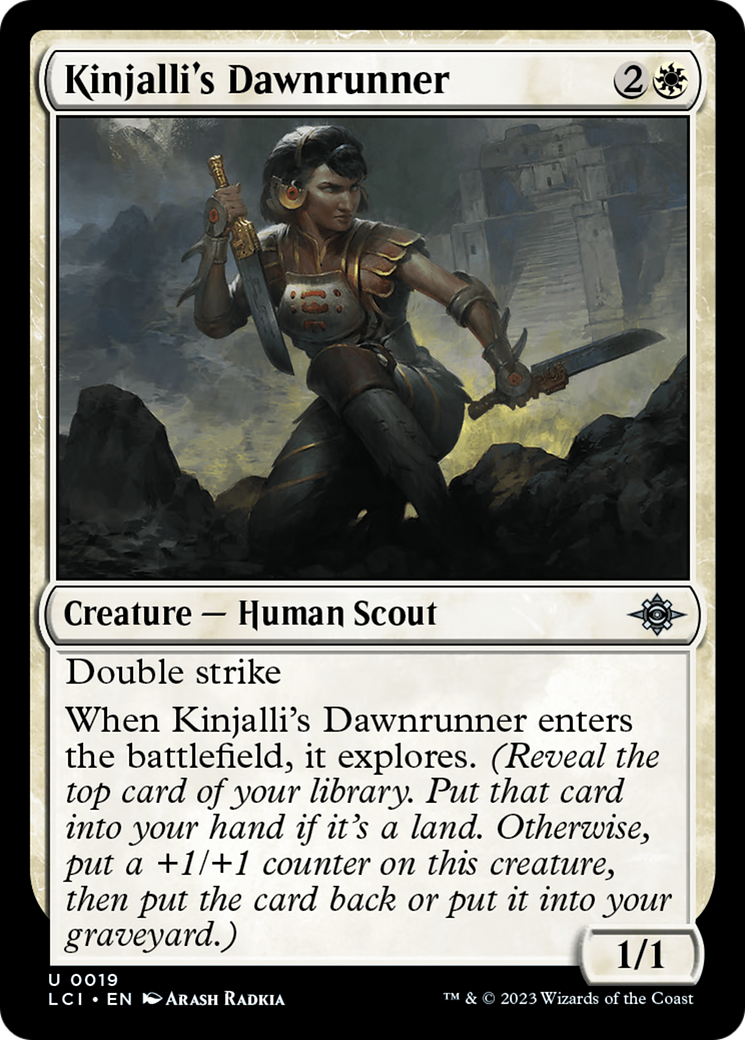 Image of Kinjalli's Dawnrunner (LCI-019) - The Lost Caverns of Ixalan