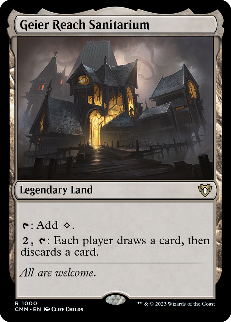 Image of Geier Reach Sanitarium (CMM-1000) - Commander Masters