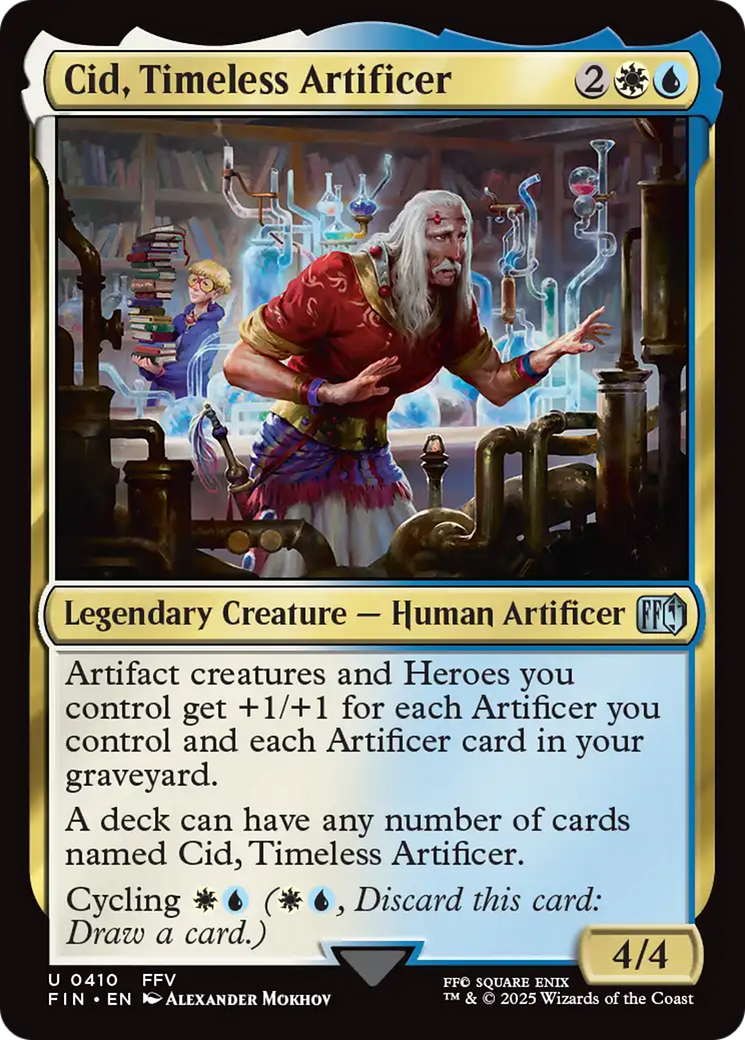 Image of Cid, Timeless Artificer (0410) (FIN-410) - FINAL FANTASY